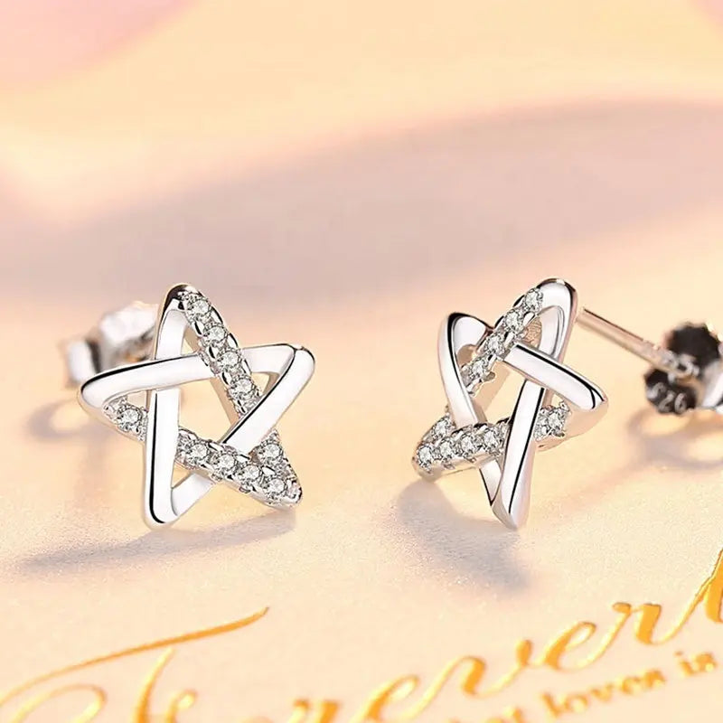 925 sterling silver earrings - Vymla