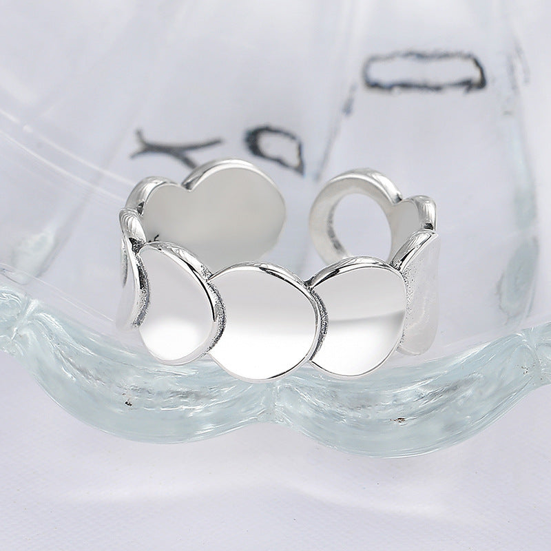 Bubbles Ring - Silver - Vymla