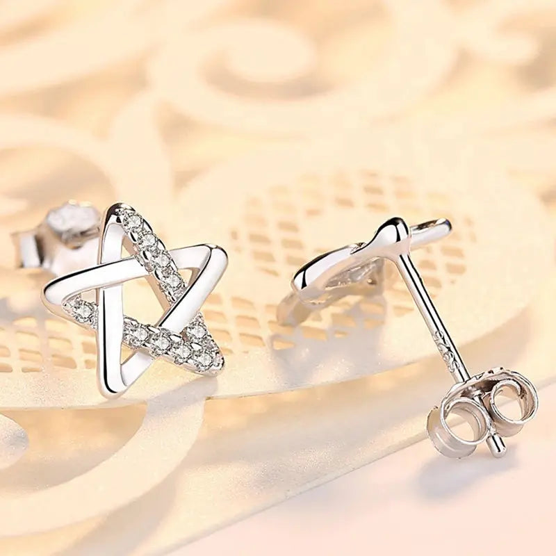 925 sterling silver earrings - Vymla
