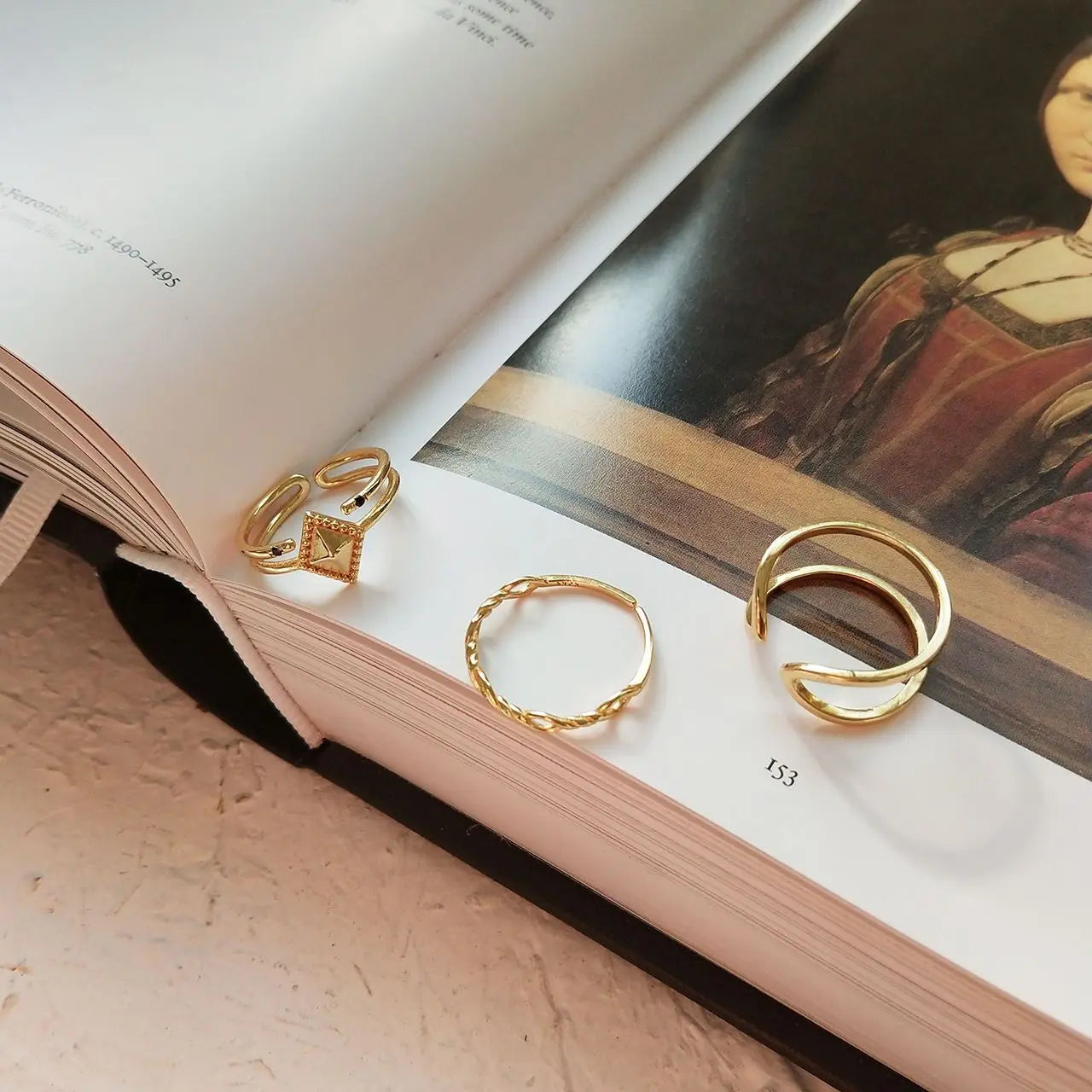 3 Styles  925 Sterling Silver Rings For Women - Vymla