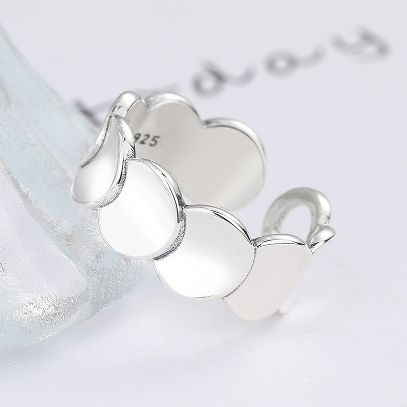 Bubbles Ring - Silver - Vymla