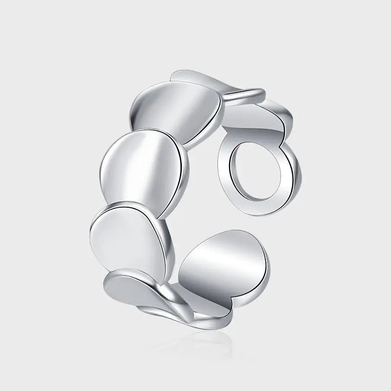 Bubbles Ring - Silver - Vymla